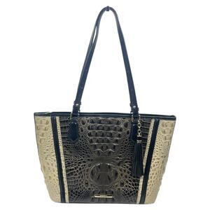 Brahmin Medium Asher Tote Bag Graphite Crestview Melbourne Shoulder Bag